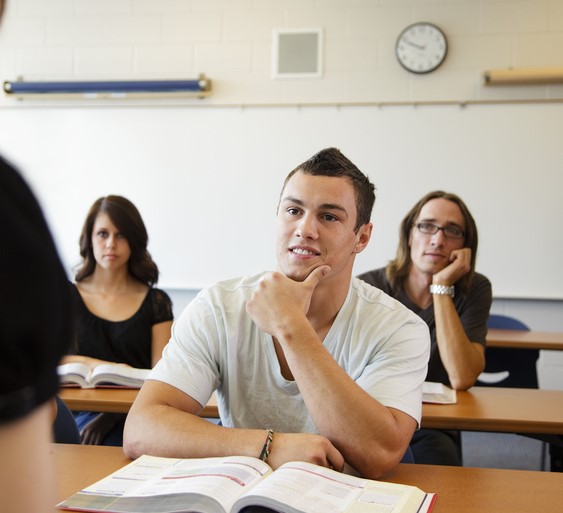 Studenten in der Klasse